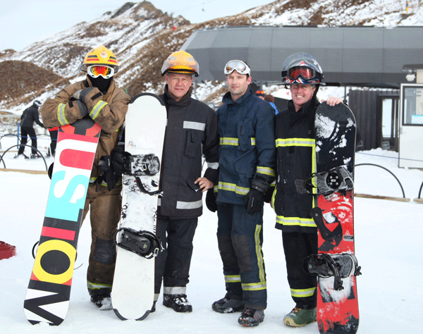 Chill factor firefighters