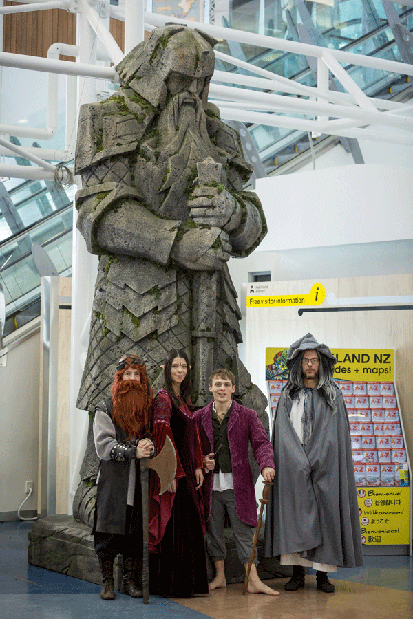 Hobbit at Airport