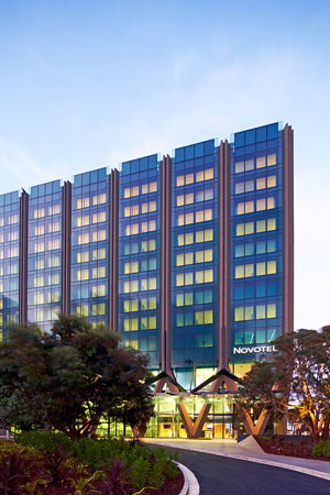 novotel facade