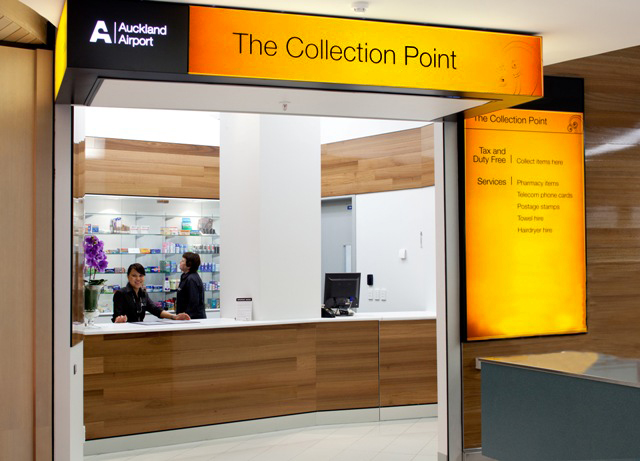Item Collection Point Examples Collection Point gets an upgrade | Auckland Airport